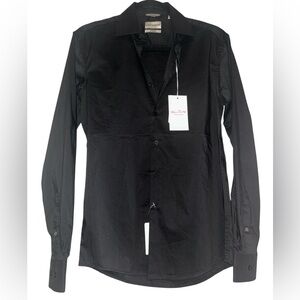 Lucky Brand Men's Black Dress Shirt | medium